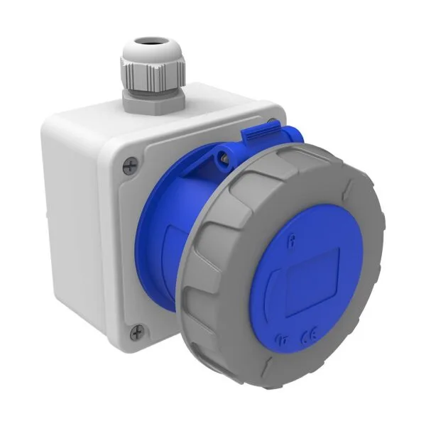 Bemis 3/32A. Duvar Priz IP67 BC1-3403-7510