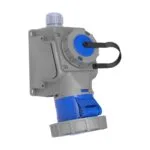 Bemis 3/32A. 90° Eğik Mak. Prizli Duvar Prizi IP67 BC1-3403-7537