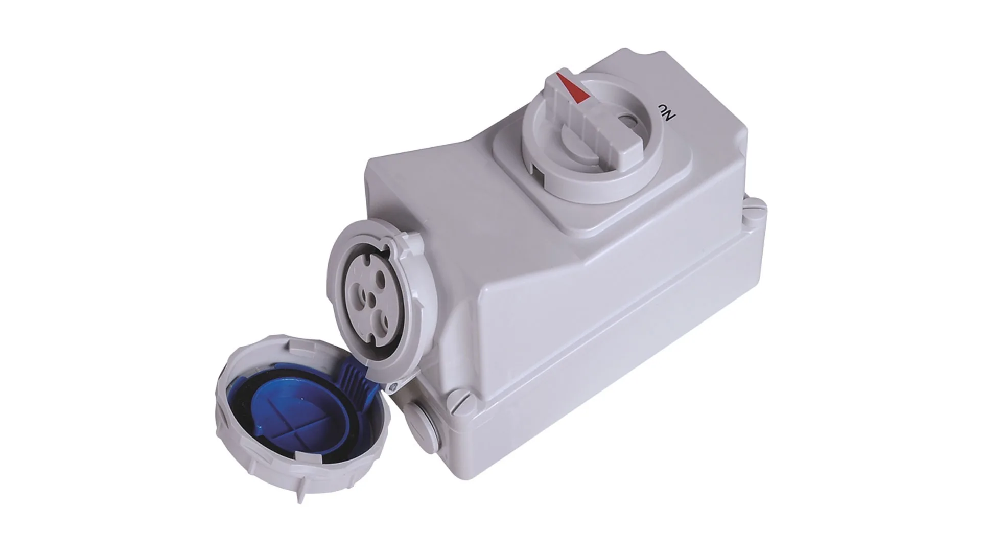 Bemis 3/32A. 90° Eğik Duvar Priz IP67 BC1-3403-7540