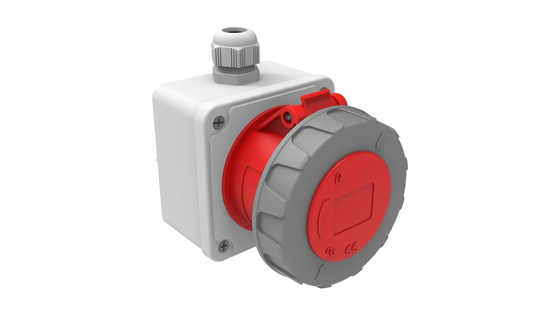 Bemis BC1-3504-7510 Bemis 4/32A. Duvar Priz IP67