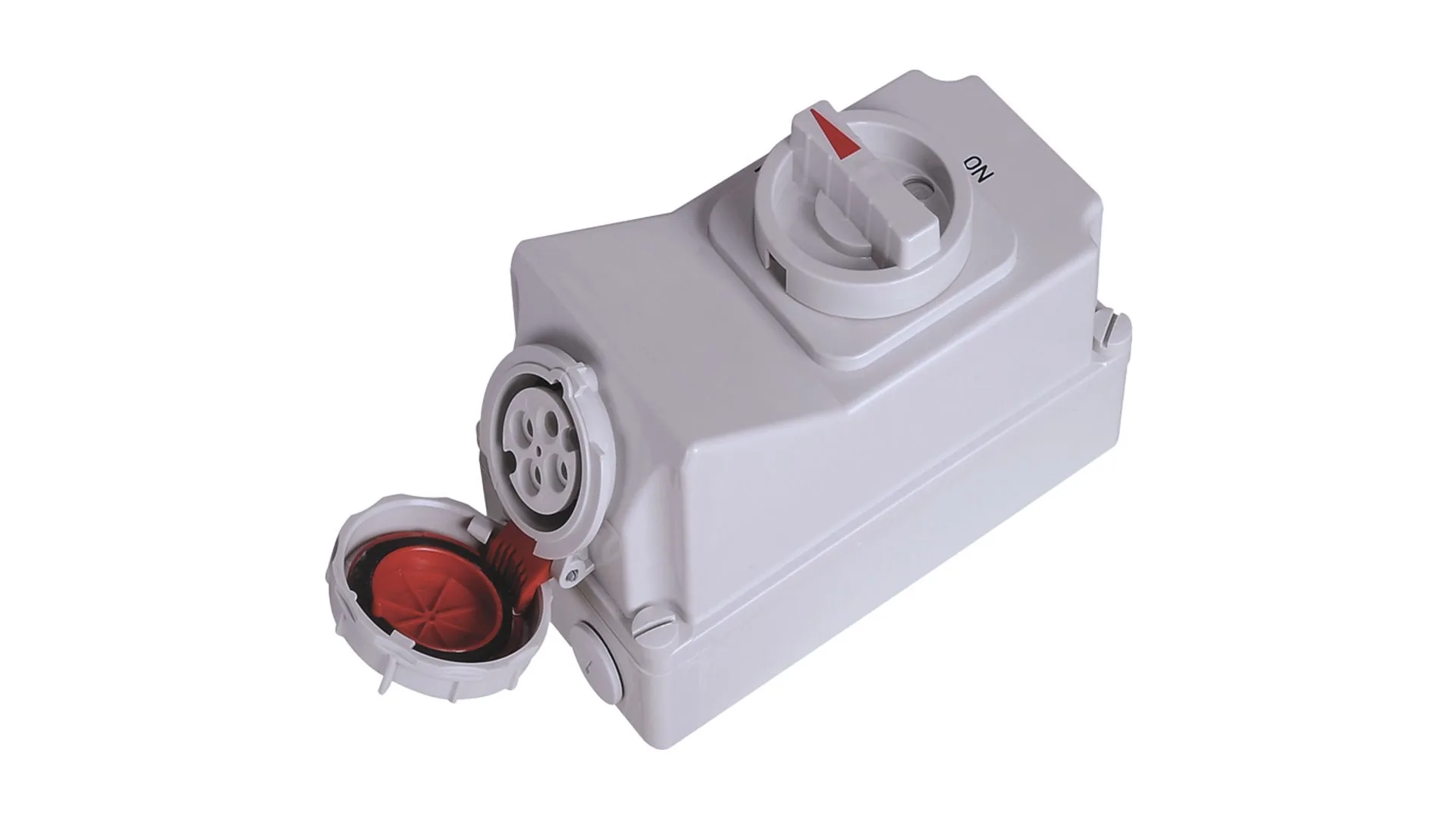 Bemis 4/32A. 90° Eğik Duvar Priz IP67 BC1-3504-7540