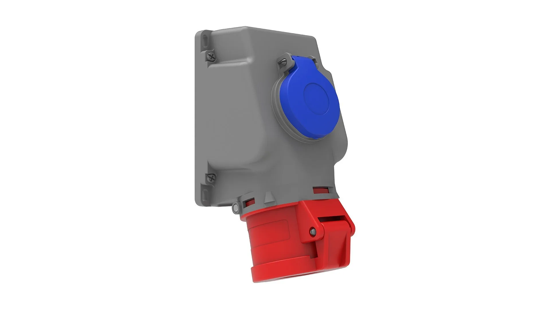 Bemis BC1-3505-2537 Bemis 5/32A. 90° Eğik P. Prizli Duvar Priz IP44