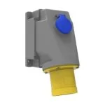 Bemis 3/63A. 90° Eğik P. Prizli Duvar Fiş IP44 BC1-4303-2238