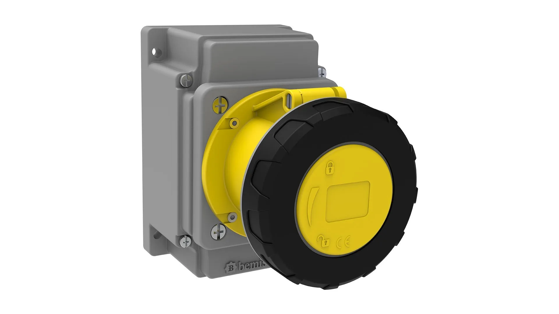 Bemis BC1-4303-7510 Bemis 3/63A. Duvar Priz IP67 BC1-4303-7510