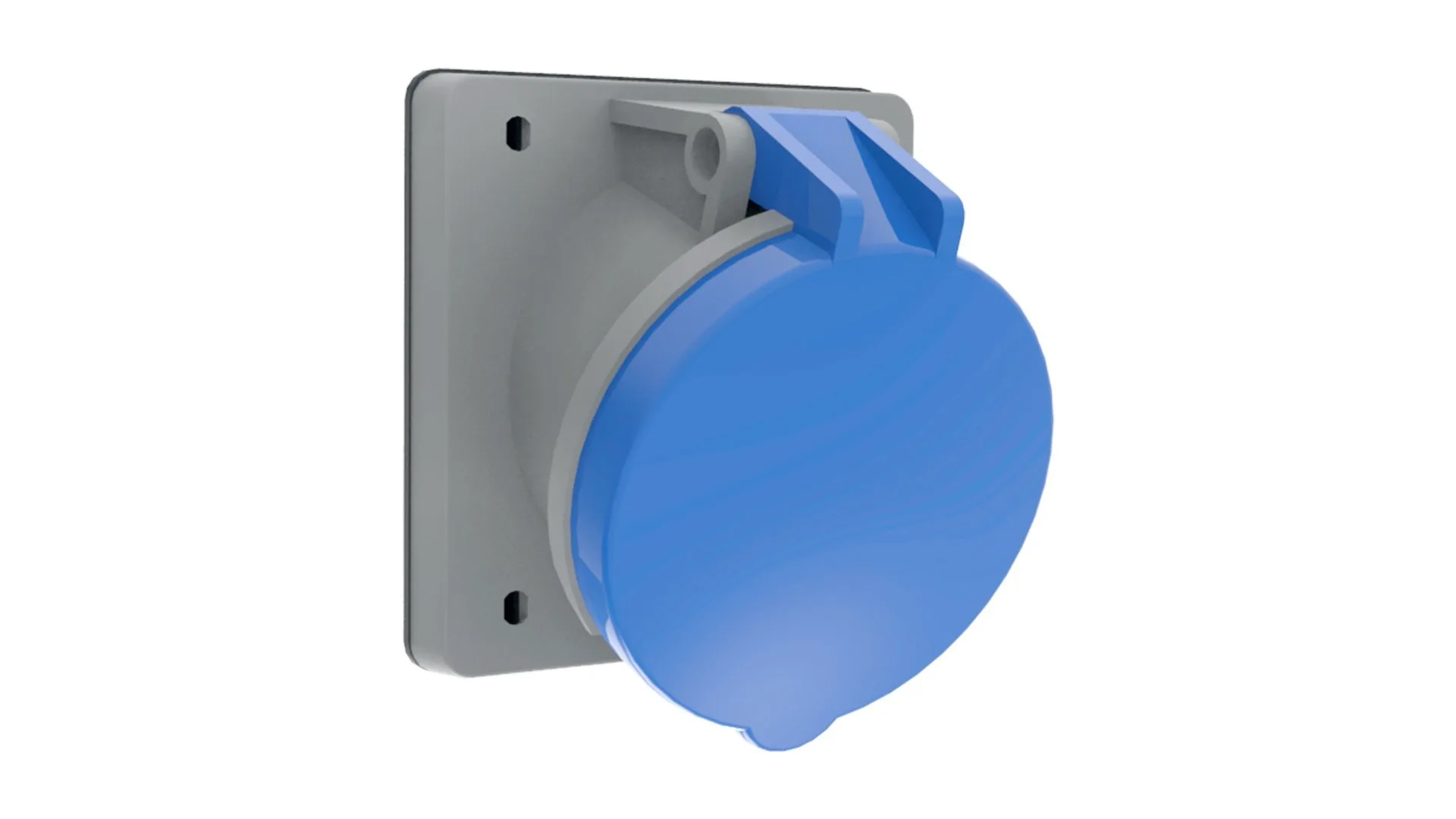 Bemis BC1-4403-2420 Bemis 3/63A. 45° Eğik Makine Priz IP44 BC1-4403-2420