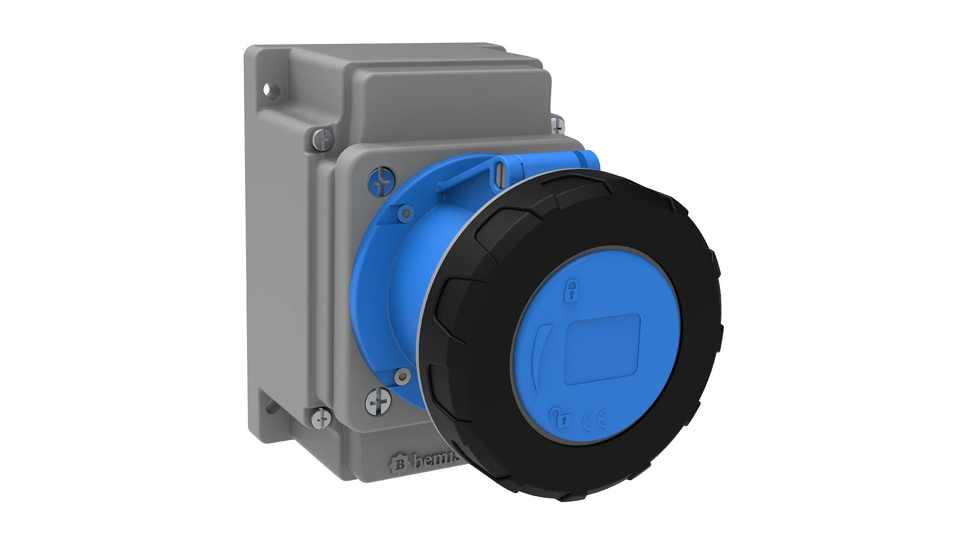 Bemis BC1-4403-7510 Bemis 3/63A. Duvar Priz IP67 BC1-4403-7510