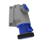 Bemis 3/63A. 90° Eğik 1/16A. Mak. Prizli Duvar Priz IP67 BC1-4403-7537