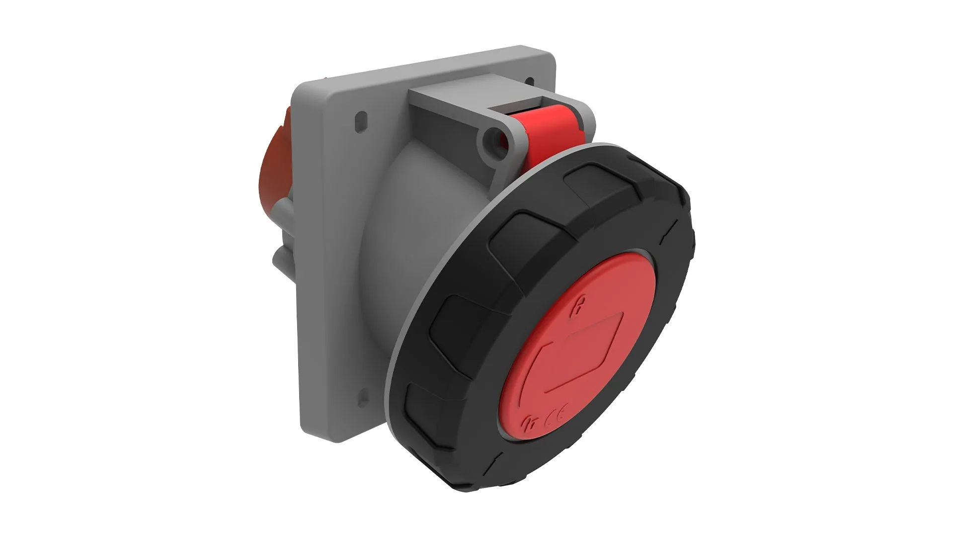 Bemis BC1-4504-7420 Bemis 4/63A. 45° Eğik Makine Priz IP67 BC1-4504-7420