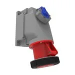 Bemis 4/63A. 90° Eğik 1/16A. M. Prizli Duvar Priz IP67 BC1-4504-7537