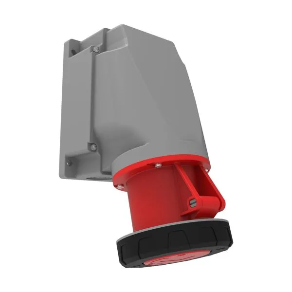 Bemis 5/63A. 90° Eğik Duvar Priz IP67 BC1-4505-7535