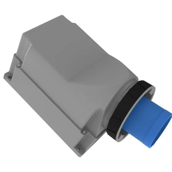 Bemis 3/125A. 90° Eğik Duvar Fişi IP67 BC1-6403-7236