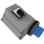 Bemis 3/125A. 90° Eğik Pako Şalterli Duvar Fişi IP65 BC1-6403-7240