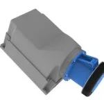 Bemis 3/125A. 90° Eğik Duvar Prizi IP67 BC1-6403-7535