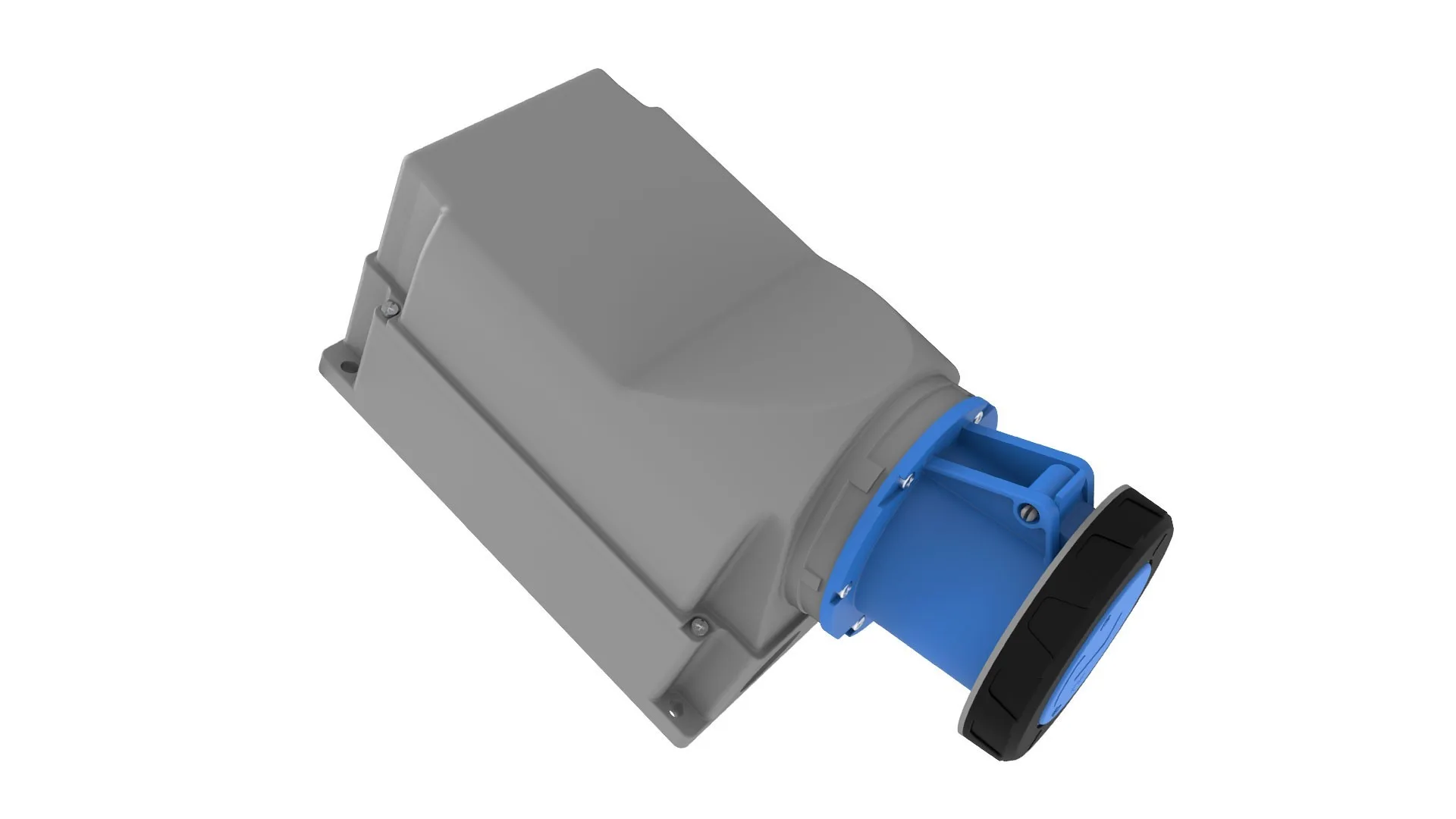 Bemis BC1-6403-7535 Bemis 3/125A. 90° Eğik Duvar Prizi IP67 BC1-6403-7535