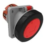 Bemis 4/125A. 45° Eğik Makine Priz IP67 BC1-6504-7420