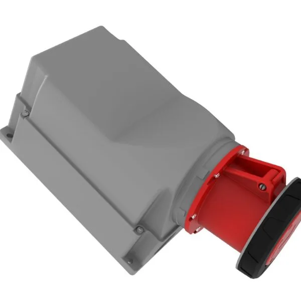 Bemis 4/125A. 90° Eğik Duvar Prizi IP67 BC1-6504-7535