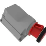 Bemis 5/125A. 90° Eğik Duvar Prizi IP67 BC1-6505-7535