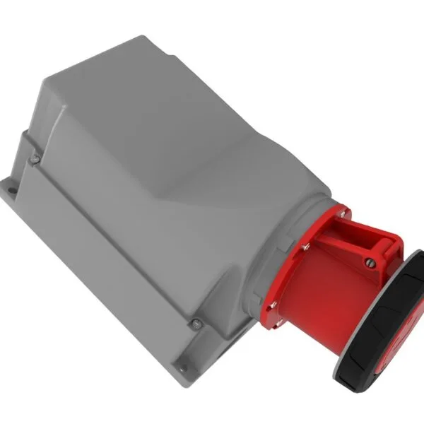 Bemis 5/125A. 90° Eğik Duvar Prizi IP67 BC1-6505-7535