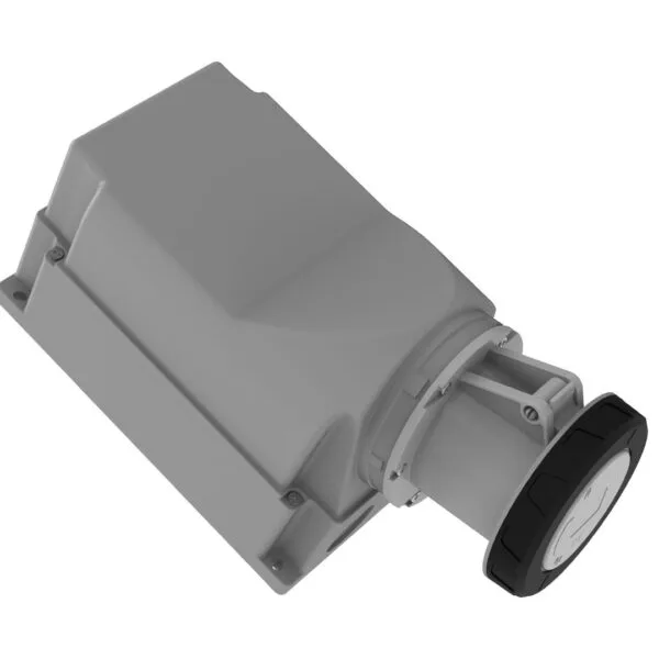 Bemis 4/160A. 90° Eğik Duvar Prizi IP67