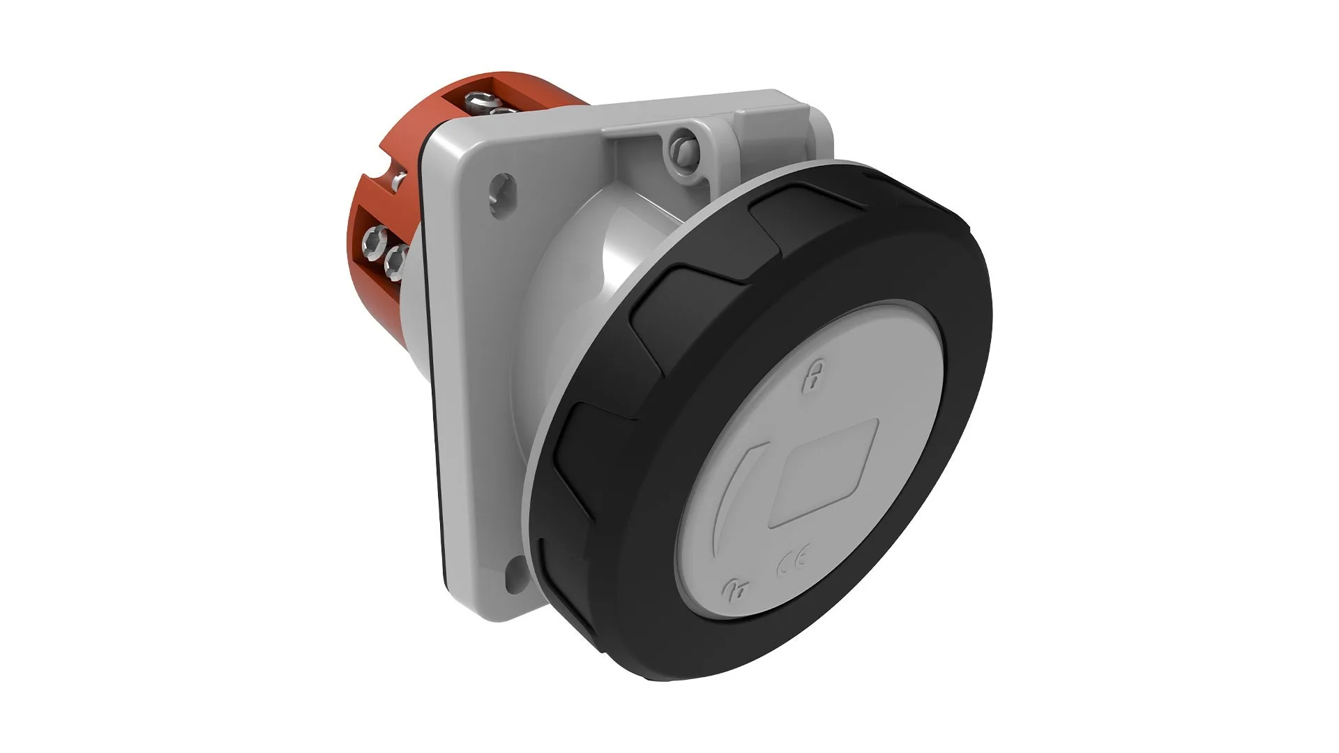 Bemis BC1-8505-7420 Bemis 5/160A. 45° Eğik Makine Priz IP67