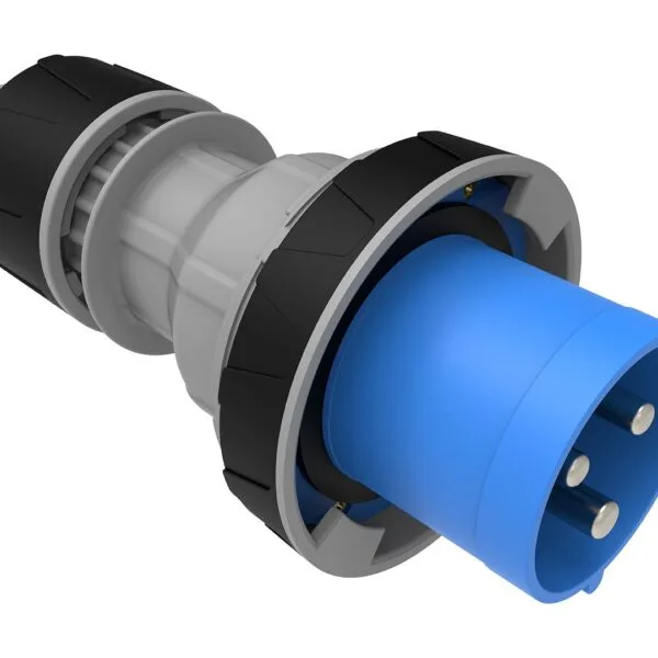 Bemis 3/125A. Düz Fiş IP67 BC3-6403-7011