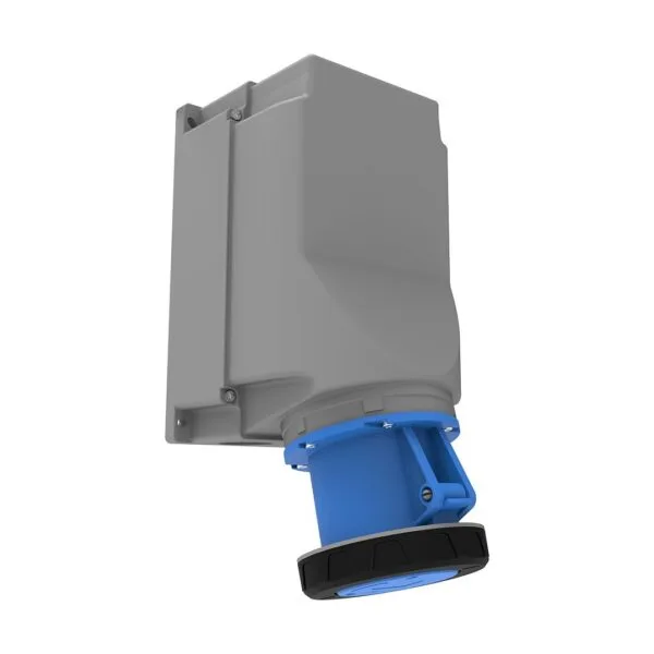 Bemis 3/125A. 90° Eğik Duvar Prizi IP67 BC3-6403-7535