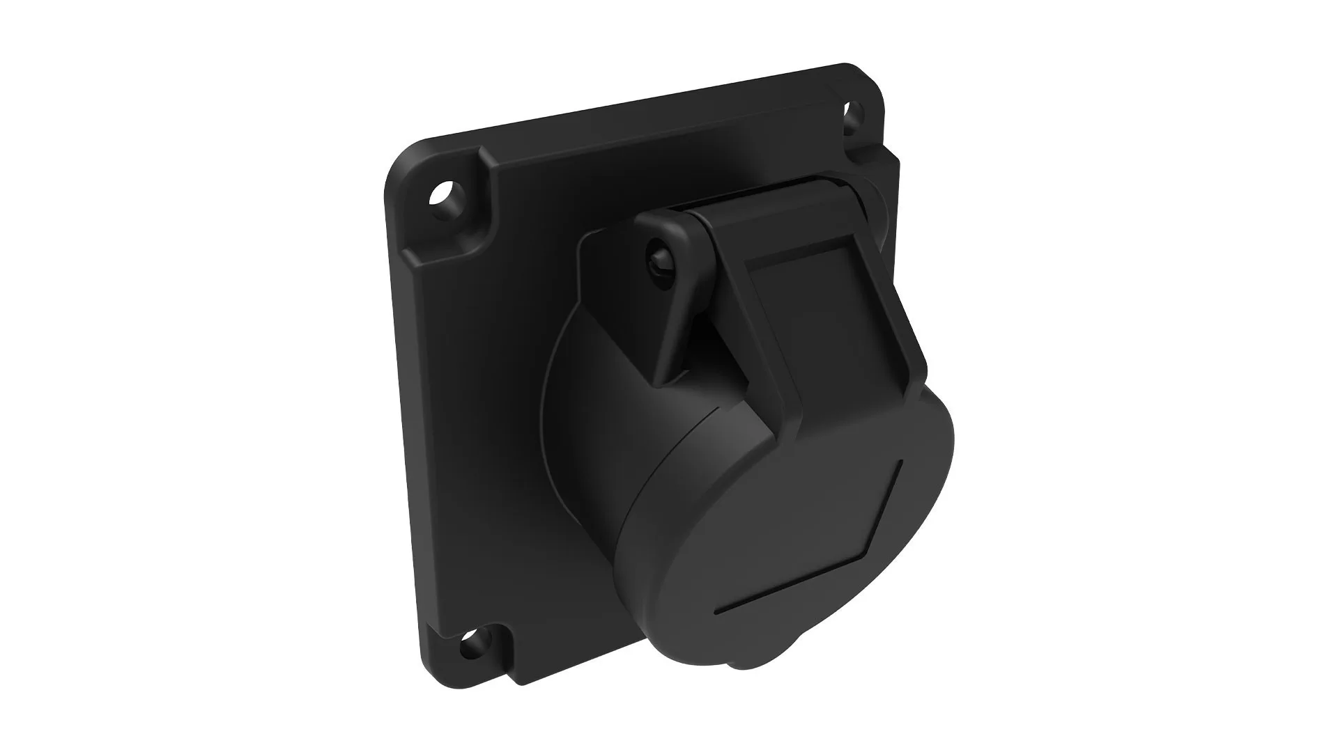 Bemis BCS-1504-2420 Bemis 4/16A. 45° Eğik Makine Priz IP44 BCS-1504-2420