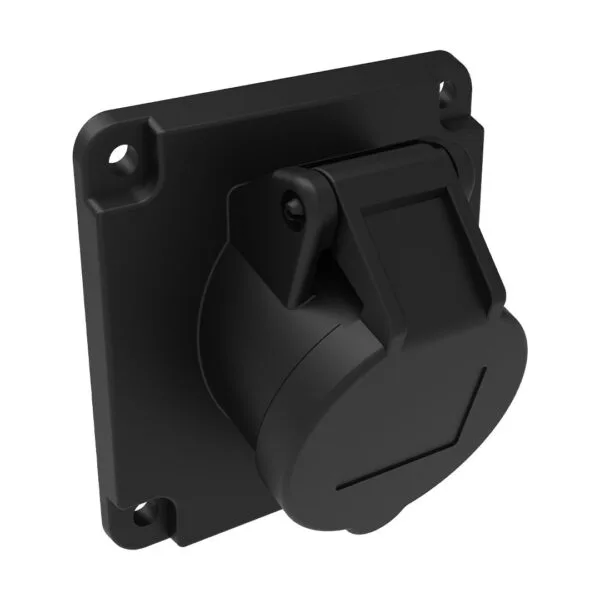 Bemis 5/16A. 45° Eğik Makine Priz IP44 BCS-1505-2420