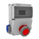 Bemis 5/32A. 380V. 1 Ad. Ön 1/16A. 220V. 2 Ad. Yan IP66 BD2-6130-2020