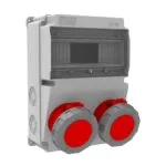 Bemis 5/32A. 380V. 2 Ad. Ön IP66 BD2-6230-0000