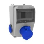 Bemis 3/32A. 220V. 1 Ad. Ön - 1/16A. 220V. 2 Ad. Yan IP44 BD5-2123-2020