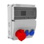 Bemis 5/32A. 380V. 1 Ad. Ön - 1/16A. 220V. 2 Ad. Ön IP44 BD6-2134-2020