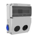 Bemis Ön 2 Ad. Delikli 2 Ad. Yan 1/16A. 220V. Kombinasyon IP44 BD6-2201-2020