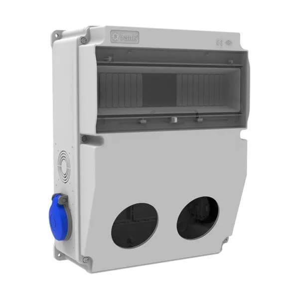 Bemis Ön 2 Ad. Delikli 2 Ad. Yan 1/16A. 220V. Kombinasyon IP44 BD6-2201-2020