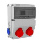 Bemis Ön 2 Ad. 3/25A. 380V. Yan 2 Ad. 1/16A. 220V. IP44 BD6-2205-2020