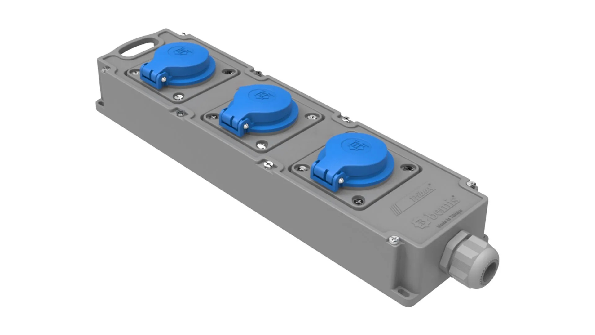 Bemis 1/16A. 220V. 3 Ad. IP44