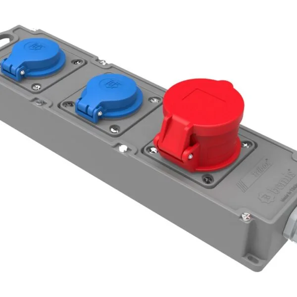 Bemis 5/16A. 380V. 1 Ad. + 1/16A. 220V. 2 Ad. IP44