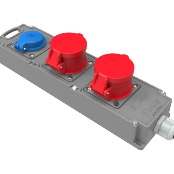 Bemis 5/16A. 380V. 2 Ad. + 1/16A. 220V. 1 Ad. IP44