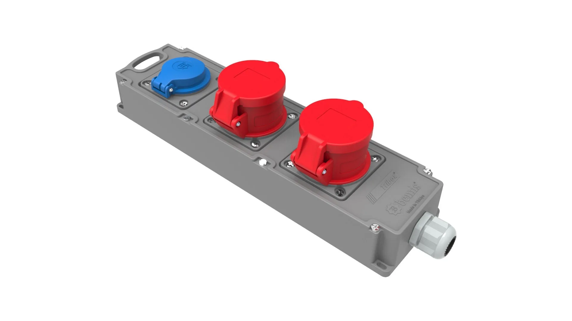 Bemis 5/16A. 380V. 2 Ad. + 1/16A. 220V. 1 Ad. IP44