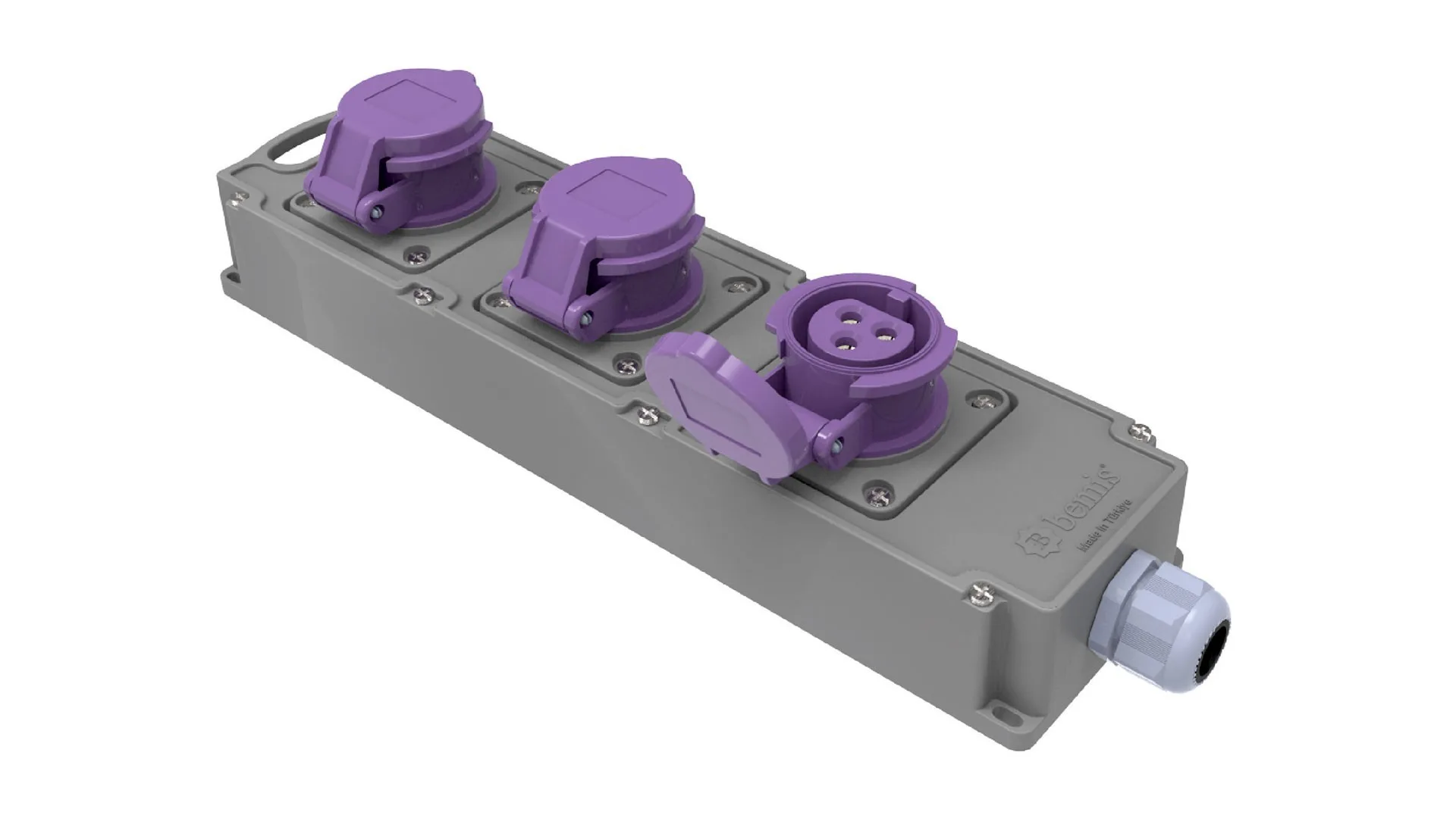 Bemis 3/32A. 24V. 1 Ad. + 2/32A. 24V. 2 Ad. IP44