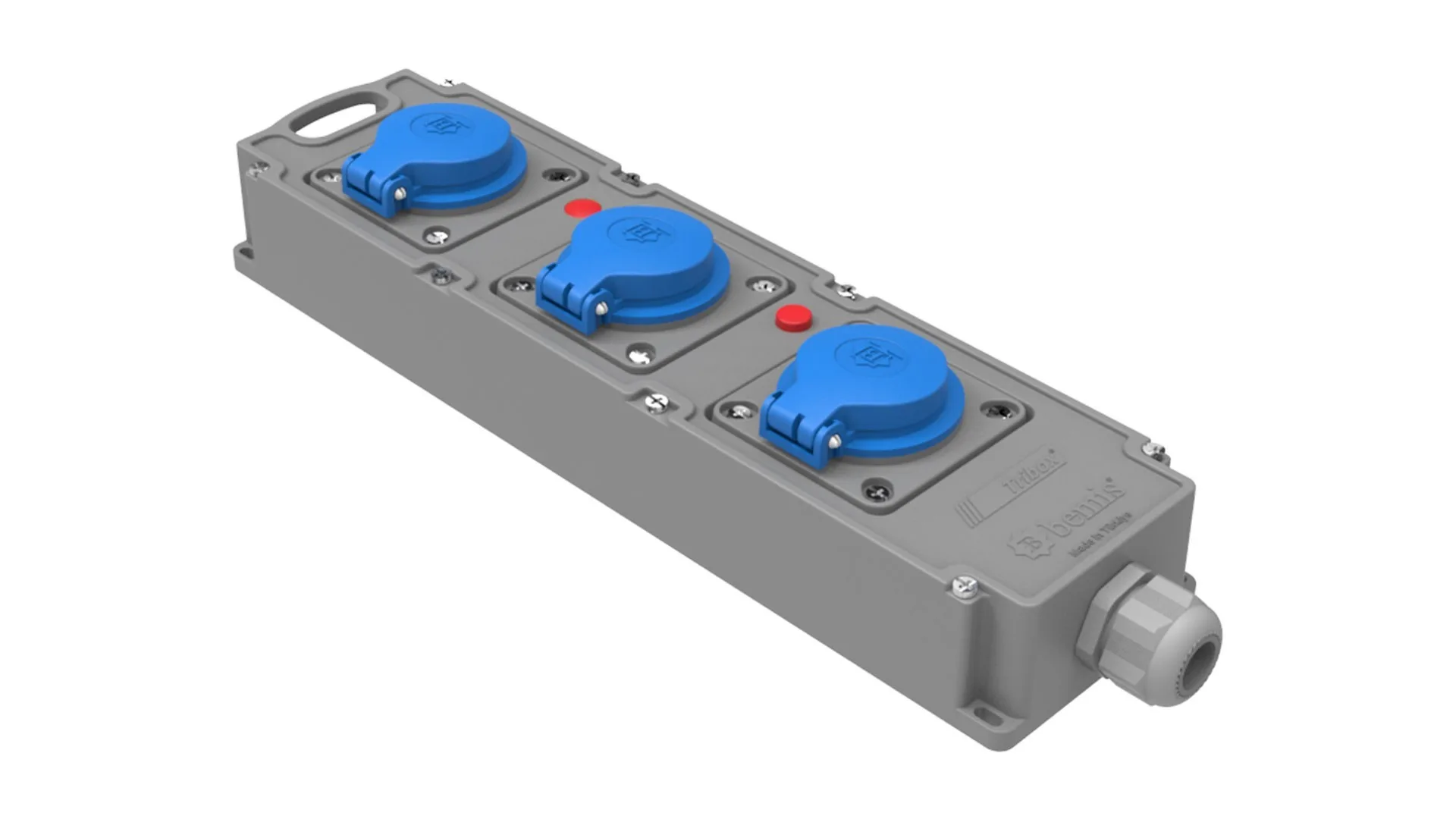 BG4-101T-1T1T Bemis 1/16A. 220V. 3 Ad. Termal Sigortalı IP44