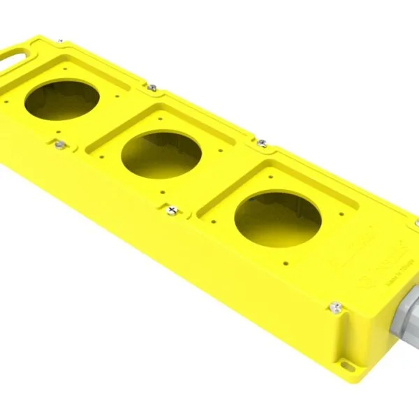 Bemis Grup Priz Kutusu Sarı (Büyük Delikli) IP44