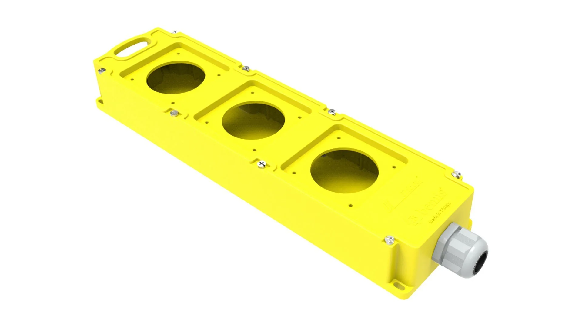 Bemis Grup Priz Kutusu Sarı (Büyük Delikli) IP44