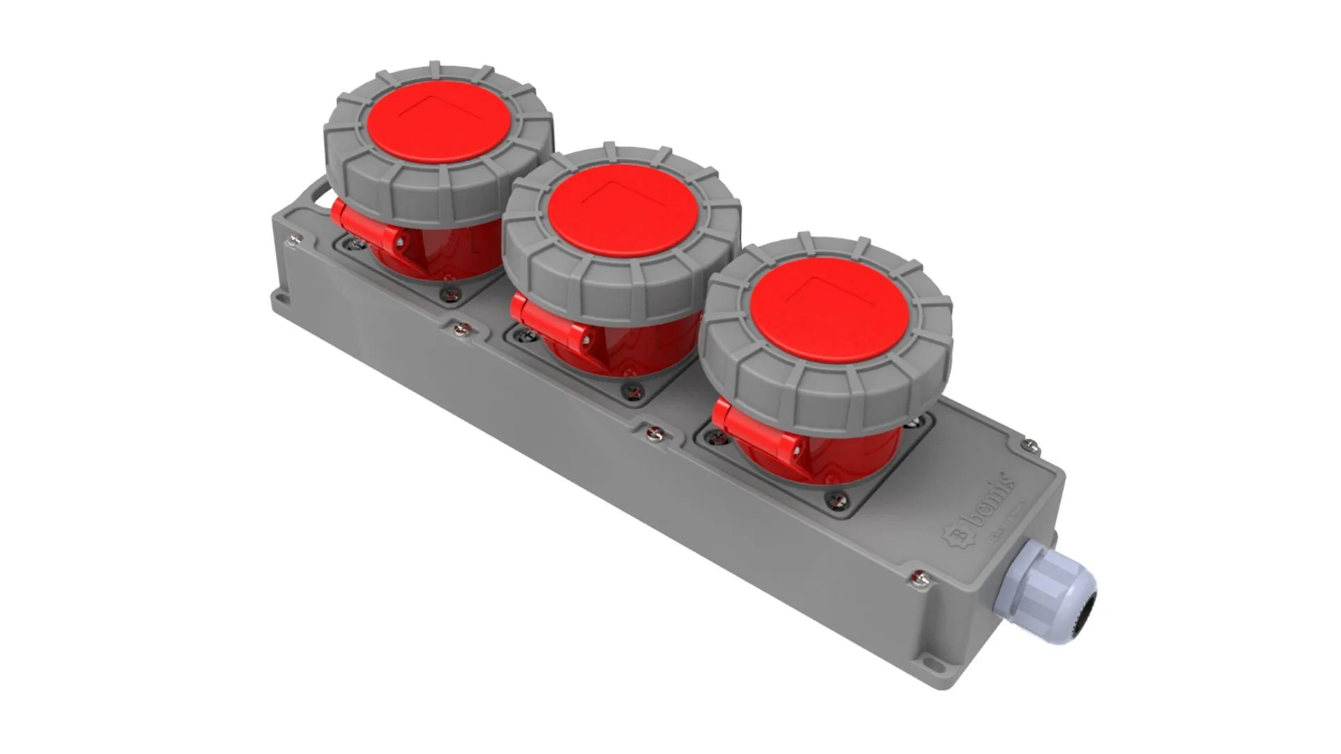 Bemis 5/32A. 380V. 3 Ad. IP67