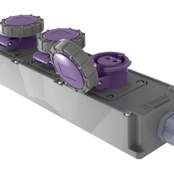 Bemis 3/16A. 24V. 1 Ad. + 2/16A. 24V. 2 Ad. IP67