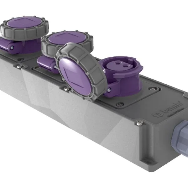 Bemis 2/32A. 24V. 1 Ad. + 2/16A. 24V. 2 Ad. IP67