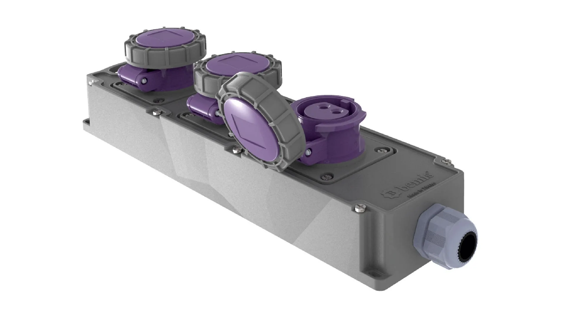Bemis 2/32A. 24V. 1 Ad. + 2/16A. 24V. 2 Ad. IP67