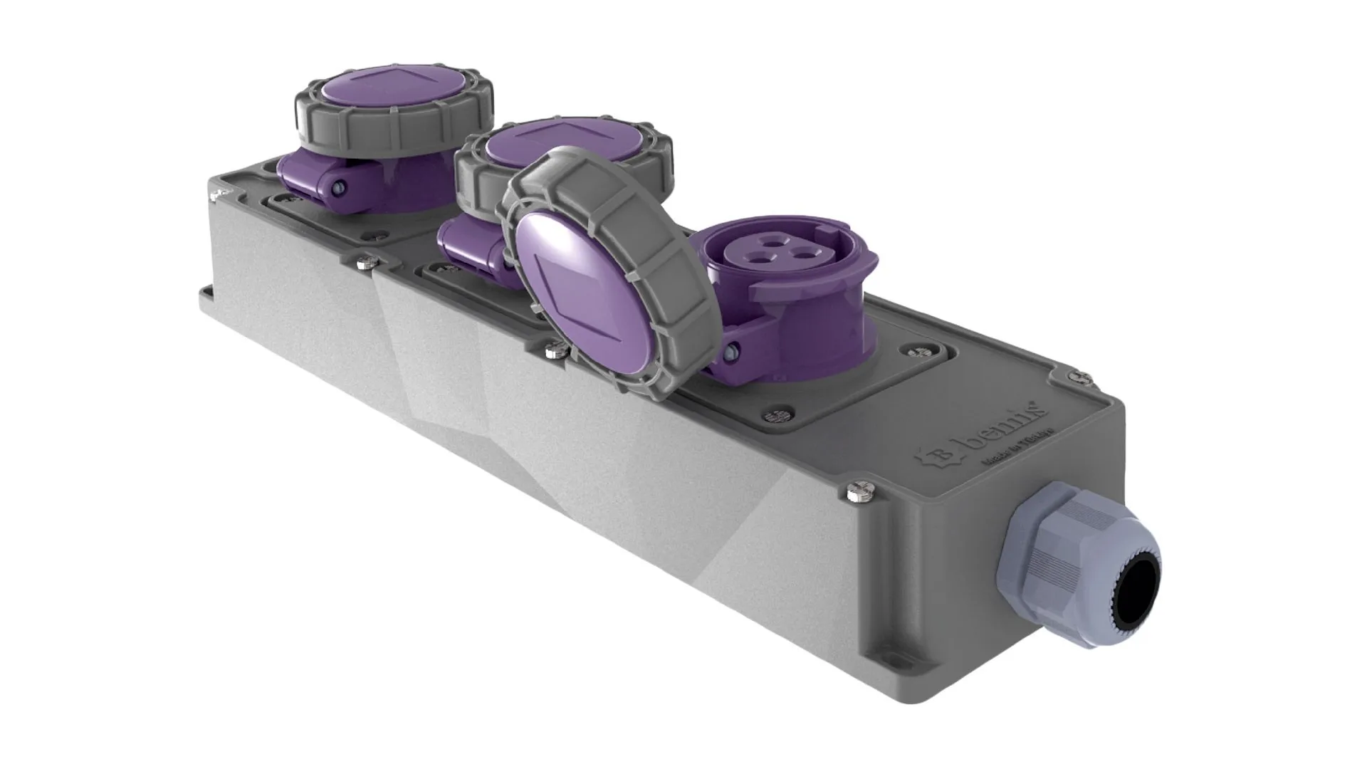Bemis 3/32A. 24V. 1 Ad. + 3/16A. 24V. 2 Ad. IP67