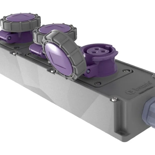 Bemis 3/32A. 24V. 1 Ad. + 2/32A. 24V. 2 Ad. IP67