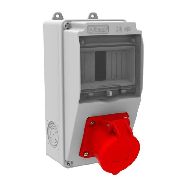 Bemis 4/16A. 380V. 1 Ad. Ön IP44 BH1-2112-0000